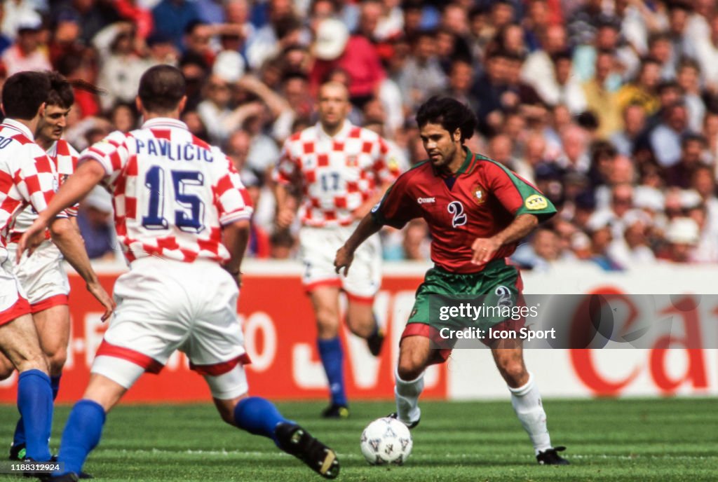 Carlos Secretario of Portugal during the European Championship match