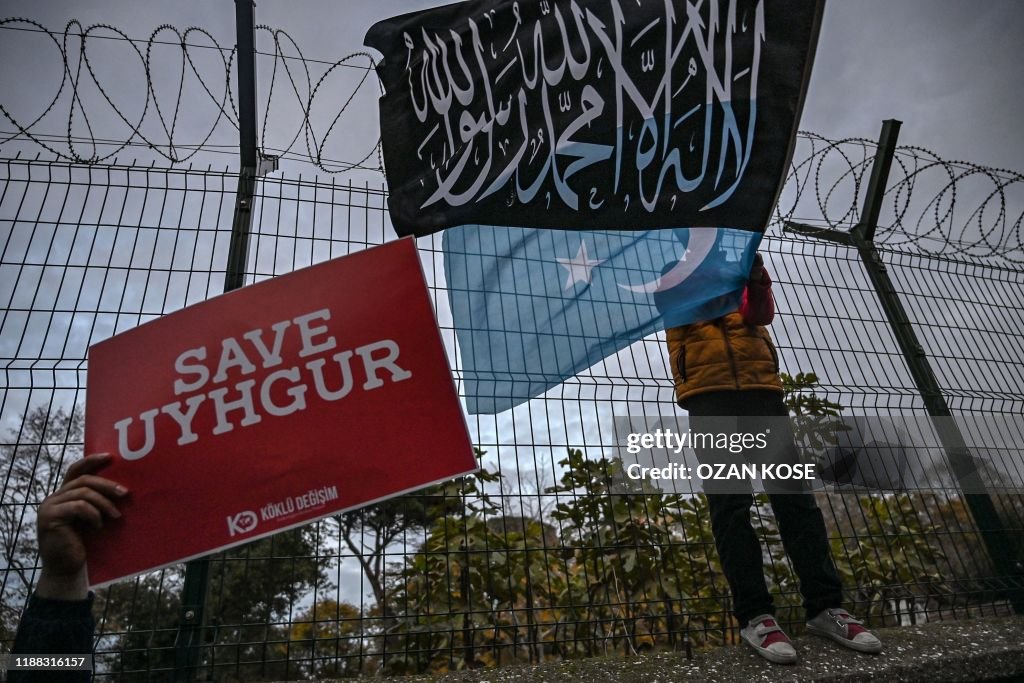 TURKEY-CHINA-UIGHUR-RIGHTS-POLITICS-DEMO