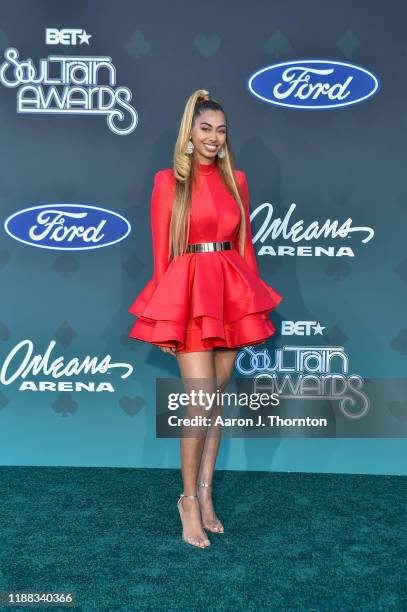 Sonna attends the Soul Train Music Awards on November 17, 2019 in Las Vegas, Nevada.