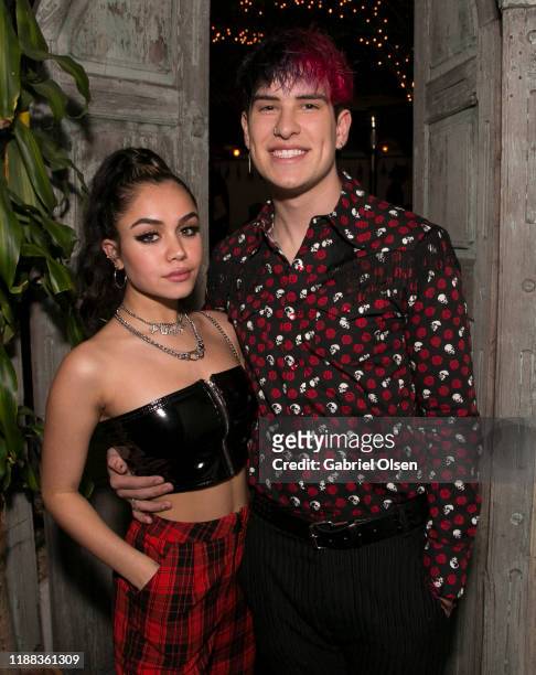 Tara Yummy and Jake Weber attend the MetaLife Launch Influencer Dinner at Bacari W 3rd on November 17, 2019 in Los Angeles, California.