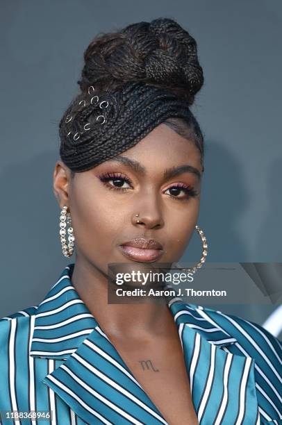 Tiana Major9 attends the Soul Train Music Awards on November 17, 2019 in Las Vegas, Nevada.