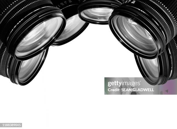 lenses pointing down - documentary stock pictures, royalty-free photos & images