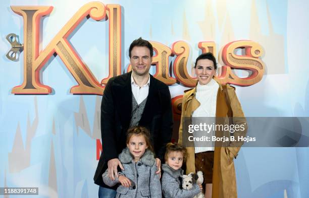 Spanish journalist Veronica Sanz attends "Klaus" by Netflix photocall at MK2 Palacio de Hielo cinema on November 16, 2019 in Madrid, Spain.