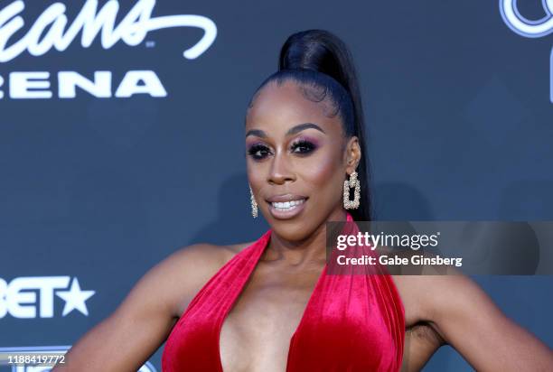 Dianna Williams attends the 2019 Soul Train Awards at the Orleans Arena on November 17, 2019 in Las Vegas, Nevada.