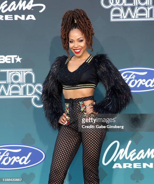 Smith attends the 2019 Soul Train Awards at the Orleans Arena on November 17, 2019 in Las Vegas, Nevada.