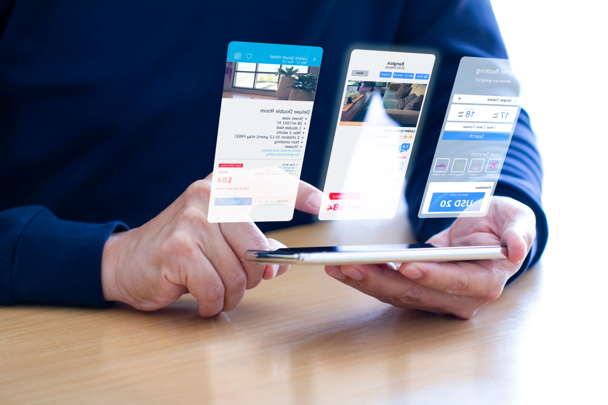 online booking travel