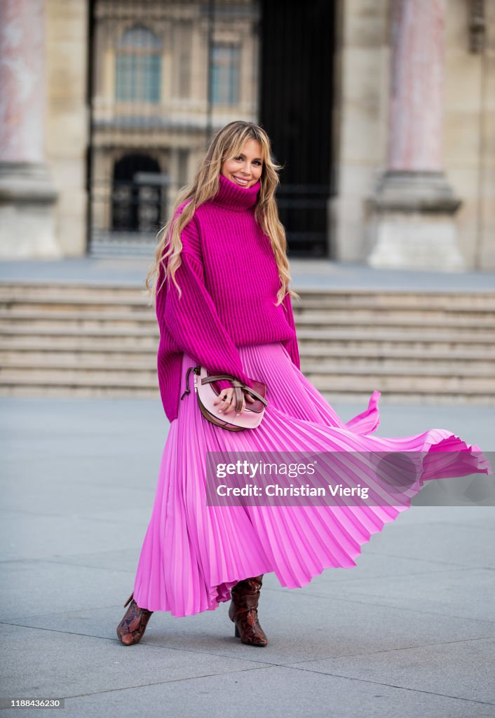 Street Style In Paris - November 2019