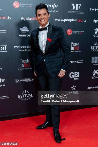 David Civera attends the People in Red gala at the Sant Jordi Clubon November 18, 2019 in Barcelona, Spain.