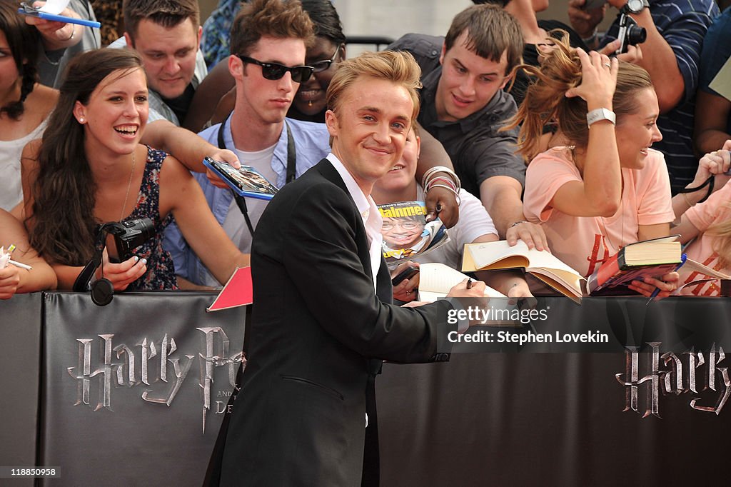 "Harry Potter And The Deathly Hallows: Part 2" New York Premiere - Arrivals