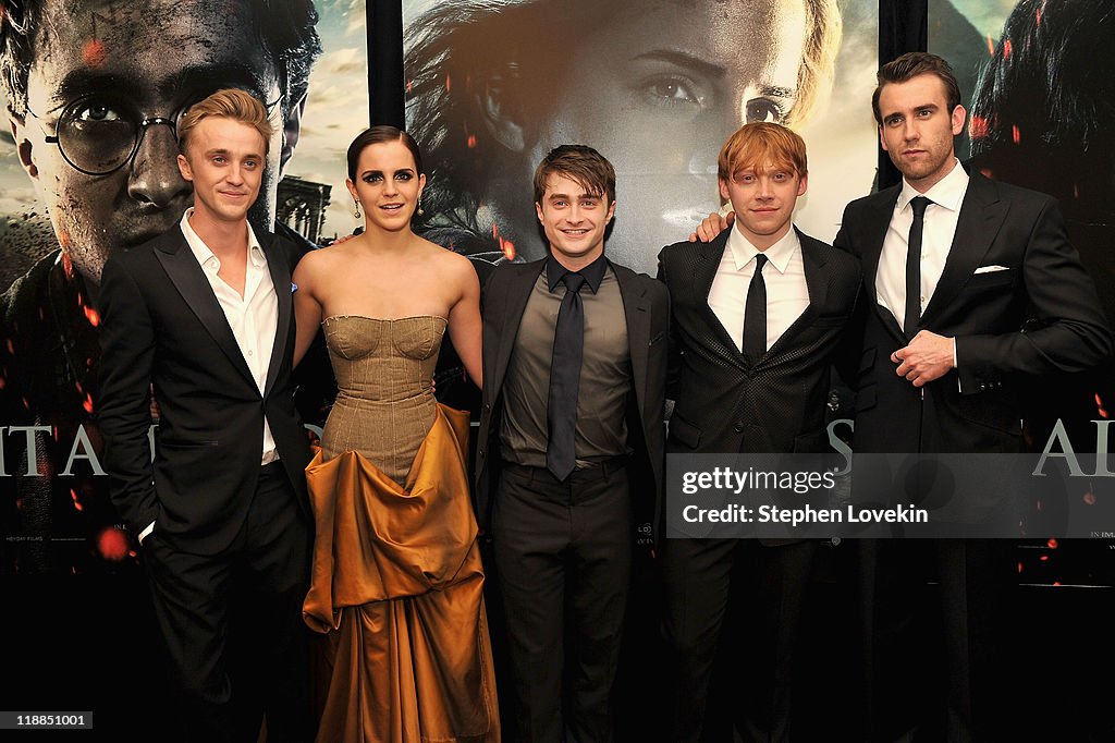 "Harry Potter And The Deathly Hallows: Part 2" New York Premiere - Arrivals