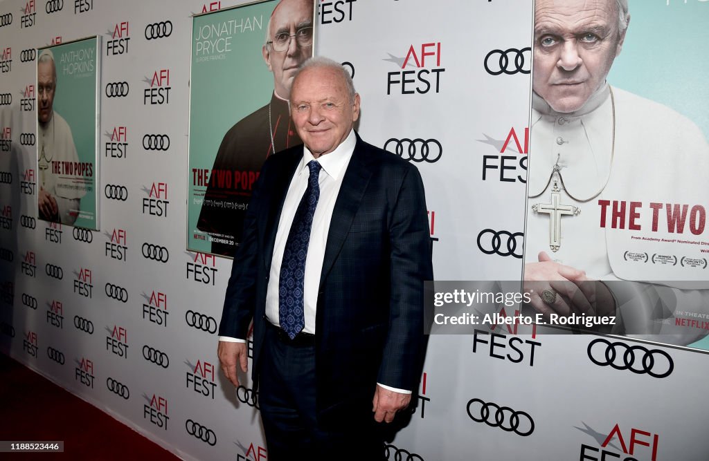 AFI FEST 2019 Presented By Audi – "The Two Popes" Premiere – Red Carpet