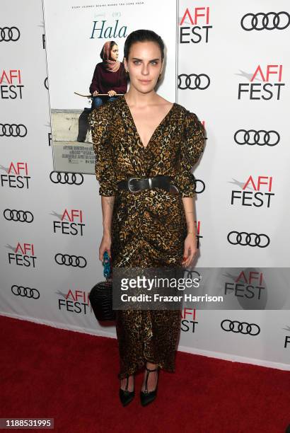Tallulah Belle Willis attends the screening of "Hala" during AFI FEST 2019 presented by Audi at TCL Chinese 6 Theatres on November 18, 2019 in...