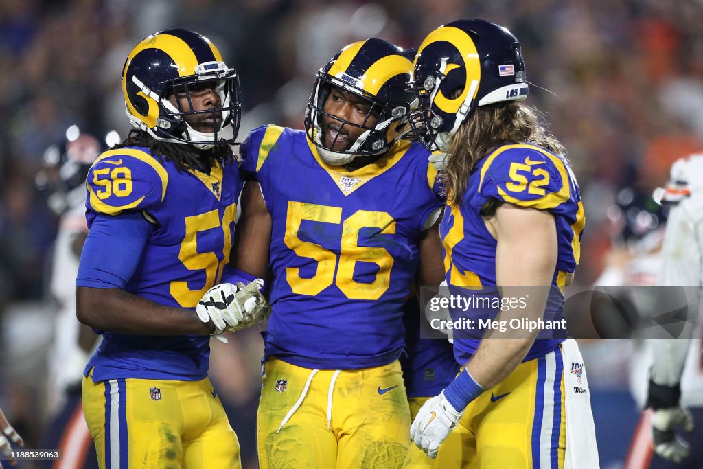 Chicago Bears v Los Angeles Rams
