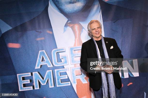 Actor Tony Denison attends the Premiere of Agent Emerson at iPic Theater on November 18, 2019 in Los Angeles, California.