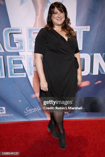 Prodcuer Cathy Twigg attends the Premiere of Agent Emersion at iPic Theater on November 18, 2019 in Los Angeles, California.