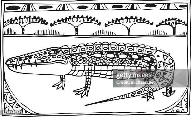 alligator - alligator stock illustrations