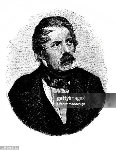 ilustraciones, imágenes clip art, dibujos animados e iconos de stock de retrato de un hombre con bigote - 1887