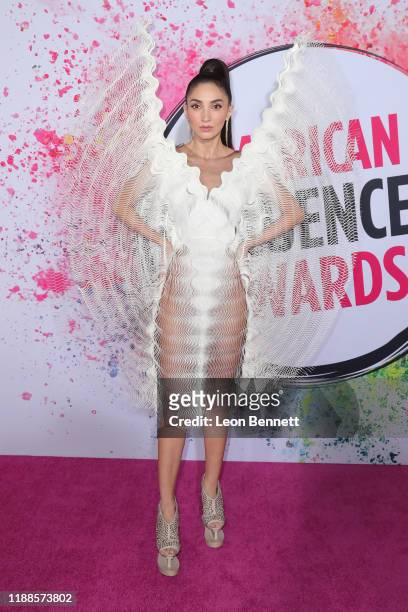 Megan Pormer attends 2019 American Influencer Awards at Dolby Theatre on November 18, 2019 in Hollywood, California.