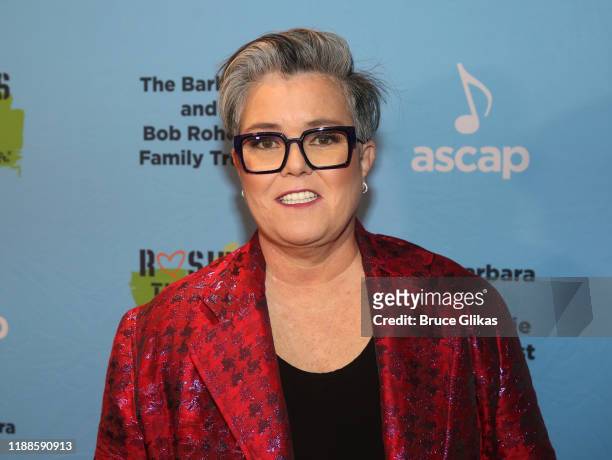 Rosie O'Donnell poses at the 2019 Rosie's Theater Kids Fall Gala at The New York Marriott Marquis on November 18, 2019 in New York City.