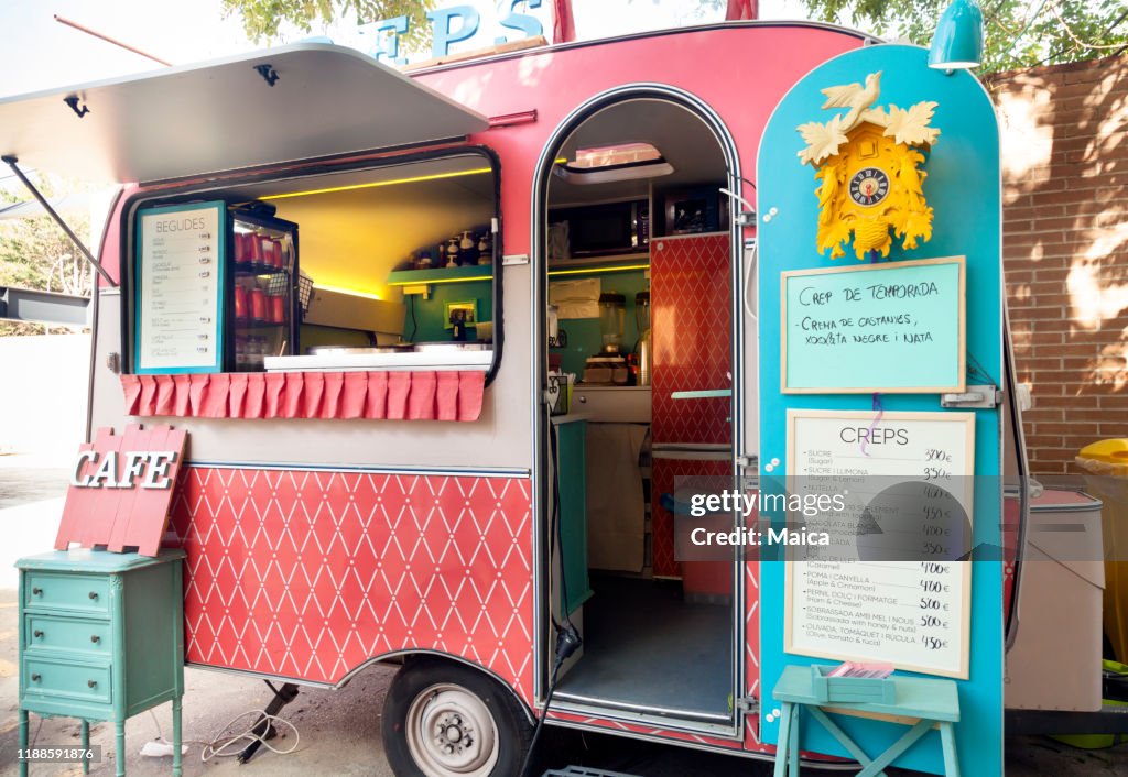 Food truck pancake