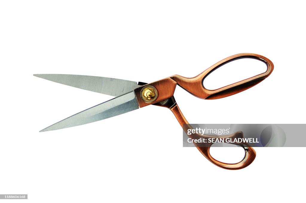 Isolated fashion scissors