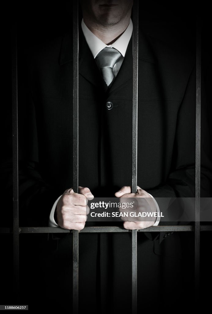 Business man in prison