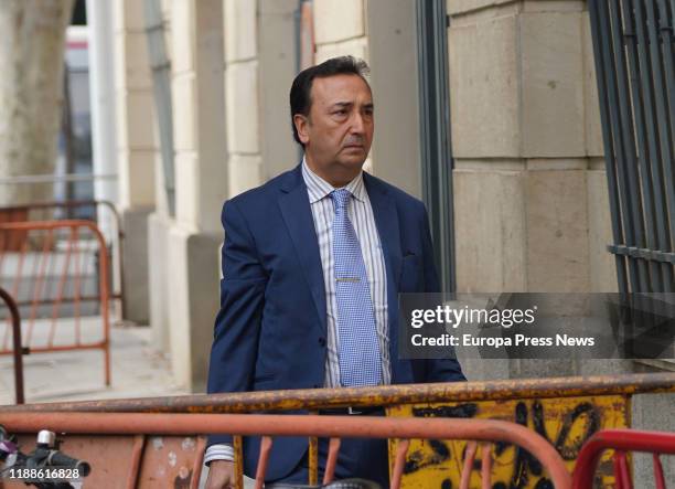 Arriving to the Sevilla High Court for the trial about ‘ERE’ case in which the former presidents of Andalucia, Manuel Chaves and Jose Antoni Griñan,...