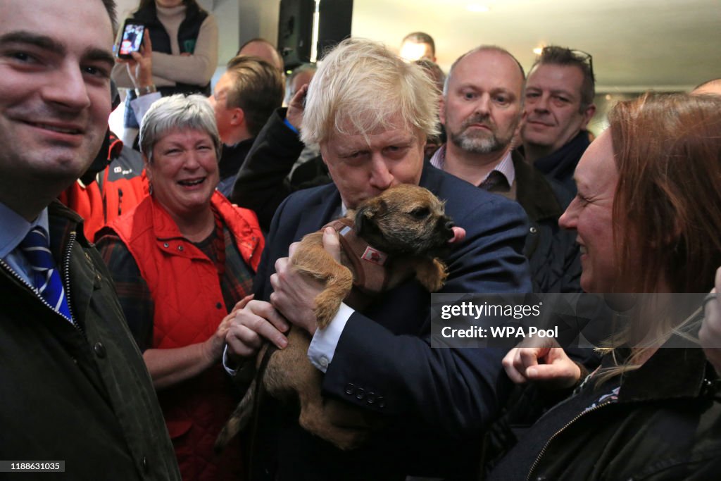 Prime Minister Boris Johnson Visits County Durham Following Election Victory