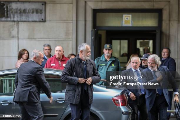 The former president of Andalucia, Jose Antonio Griñan, is seen arriving to the Sevilla High Court for the trial about ‘ERE’ case in which the former...