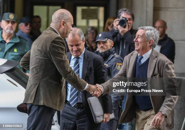 The former president of Andalucia, Manuel Chaves , is seen arriving to the Sevilla High Court for the trial about ‘ERE’ case in which the former...