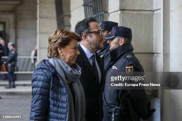 The former counsellor of Economy and Treasury of Andalucia, Magdalena Alvarez , arrives at the Sevilla High Court for the trial abou the ‘ERE’ case...