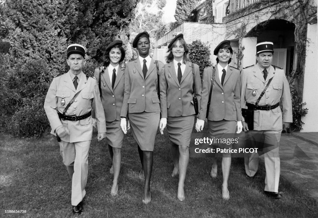 Louis de Funès tourne un film en 1982