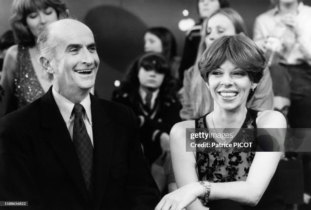 Louis de Funès et Macha Béranger en 1981