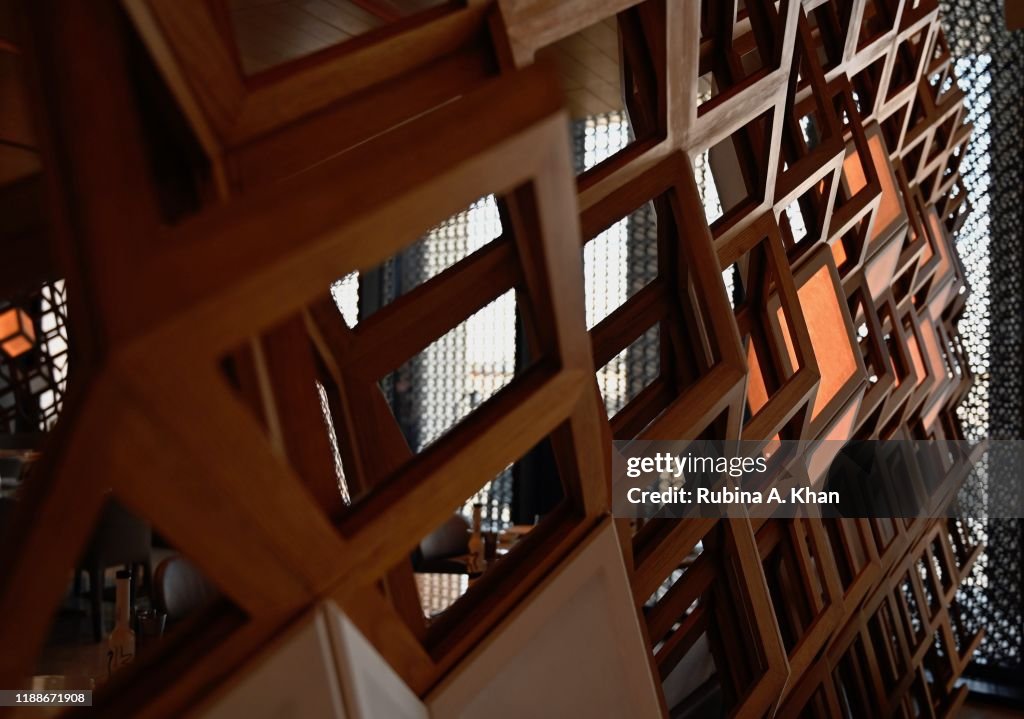 Qatari Windows The wood paneling and the external metal grills at Mosaic, the... News ...