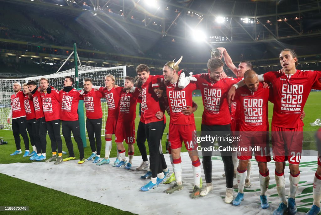 Republic of Ireland v Denmark - UEFA Euro 2020 Qualifier