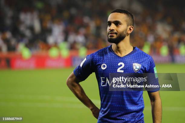 Mohammed Alburayk of Al Hilal during the FIFA Club World Cup 2nd round match between Al Hilal and Esperance Sportive de Tunis at Jassim Bin Hamad...