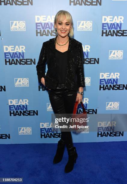 Tracie Bennett attends the "Dear Evan Hansen" opening night at the Noel Coward Theatre on November 19, 2019 in London, England.