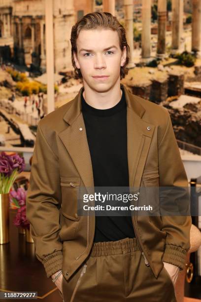 Will Poulter attends the Zegna, What Makes a Man dinner London on November 19, 2019 in London, United Kingdom.