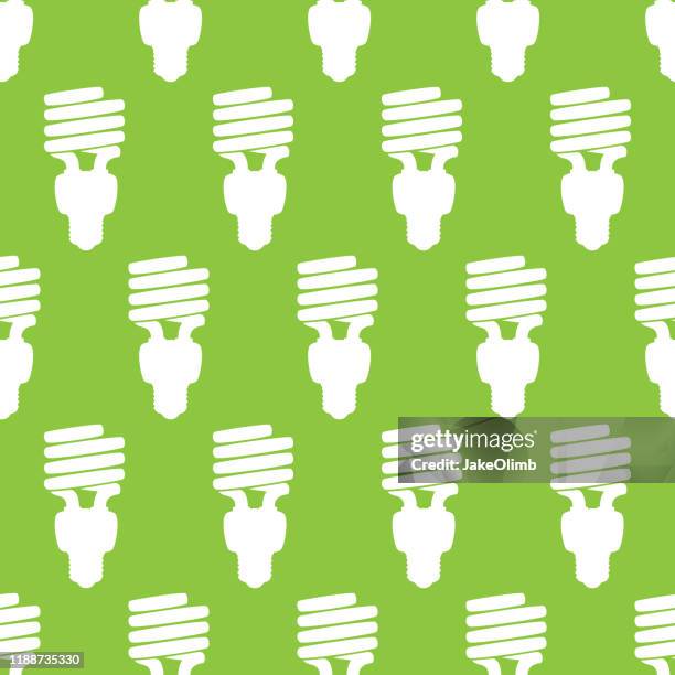 energy saving lightbulb pattern silhouette - smart textiles stock illustrations