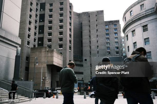 Metropolitan Correctional Center New York Photos et images de