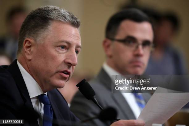 Former State Department special envoy to Ukraine Kurt Volker and former National Security Council Senior Director for European and Russian Affairs...