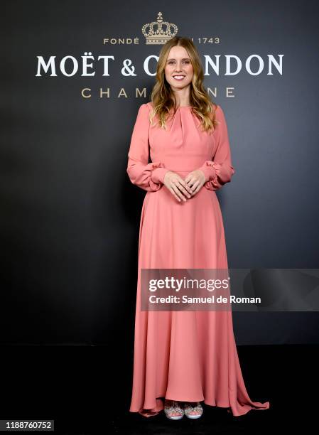 Spanish actress Manuela Velles attends 150th 'Moet Imperial' Anniversary Party In Madrid on November 19, 2019 in Madrid, Spain.