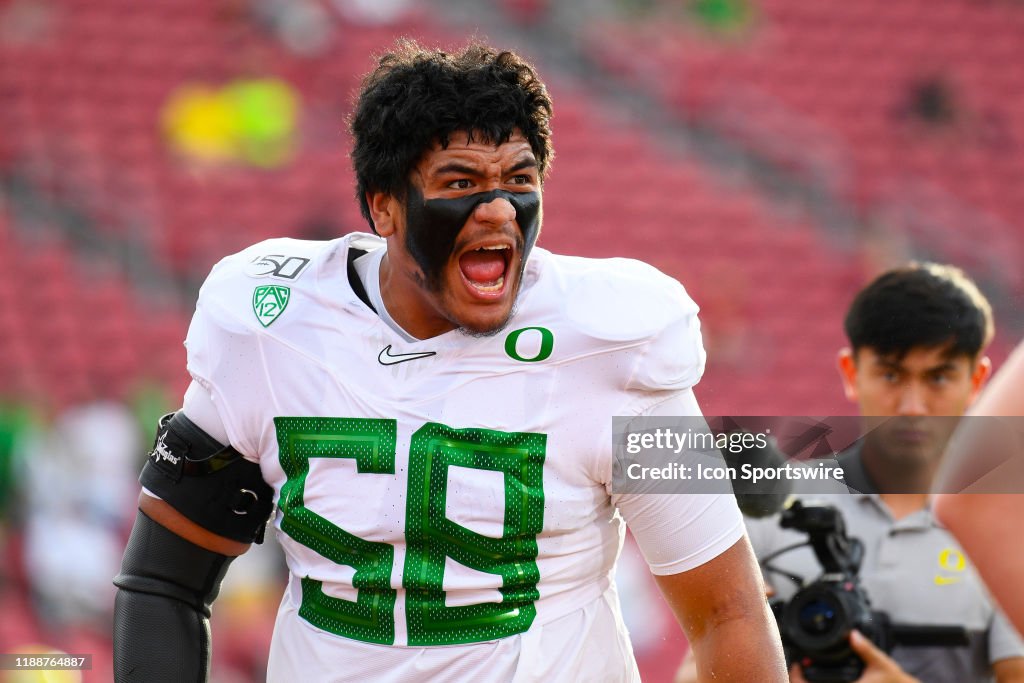 COLLEGE FOOTBALL: NOV 02 Oregon at USC
