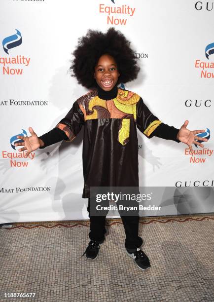 Raif-Henok Emmanuel Kendrick attends the annual Make Equality Reality Gala hosted by Equality Now on November 19, 2019 in New York City.
