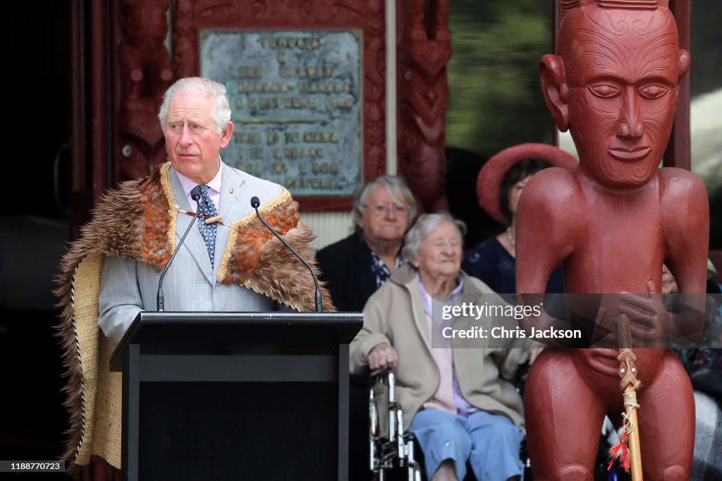 The Prince of Wales & Duchess Of Cornwall Visit New Zealand - Day 4