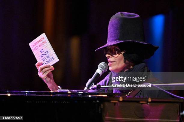Linda Perry performs on stage during the annual Make Equality Reality Gala hosted by Equality Now on November 19, 2019 in New York City.