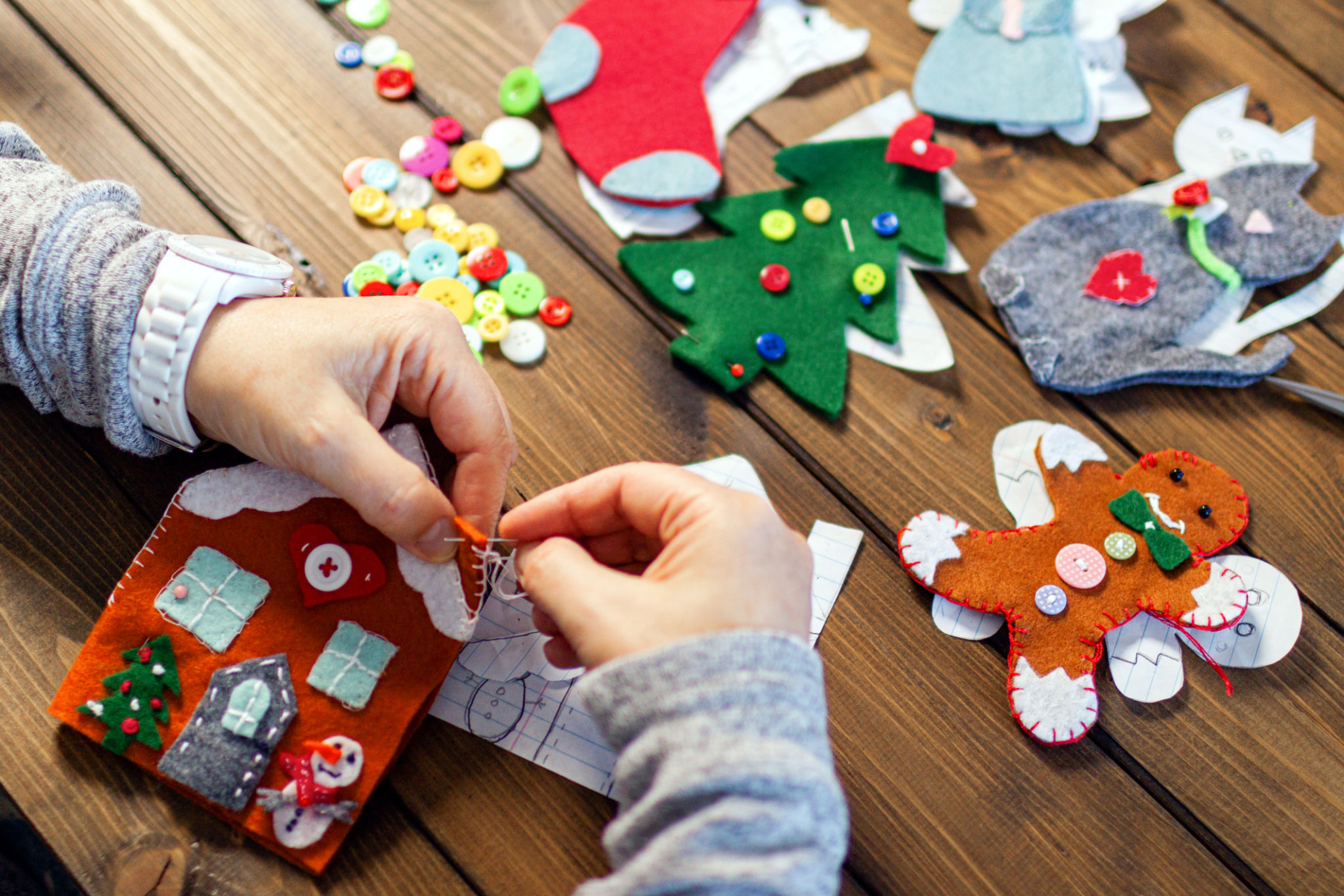 handmade ornaments
