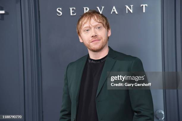 Actor Rupert Grint attends Apple TV+'s "Servant" World Premiere at BAM Howard Gilman Opera House on November 19, 2019 in New York City.