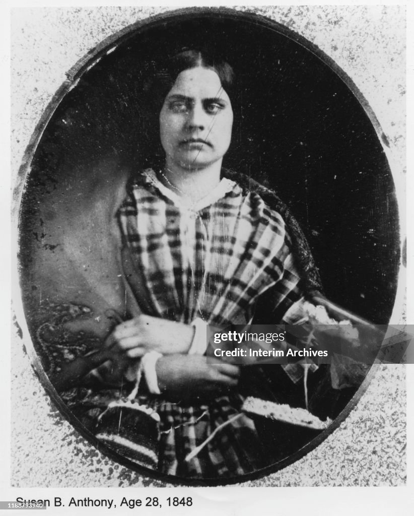 Portrait Of Susan B. Anthony