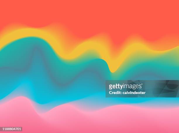 background vibrant abstract color gradients - hot pink stock illustrations